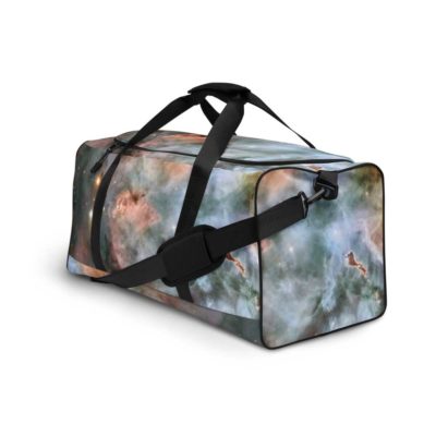Gym Sports Bag Galaxy And Nebula Travel Duffel Bag for Men and Women 