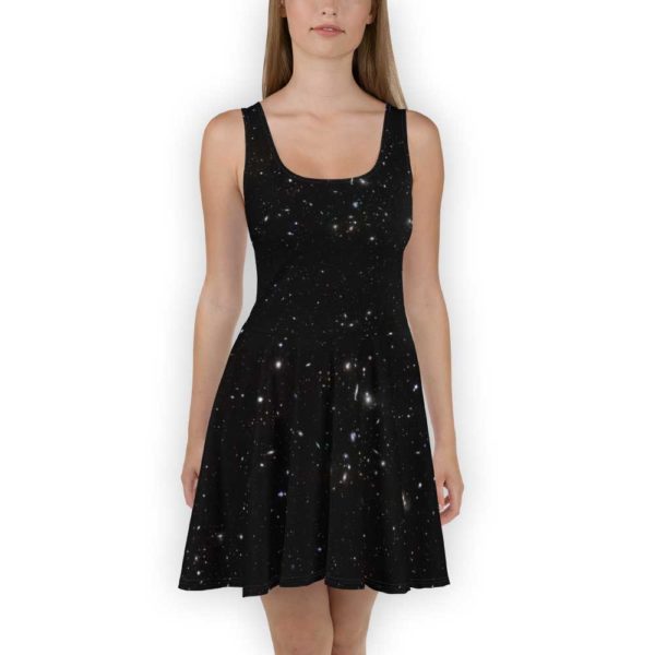 Black galaxy dress