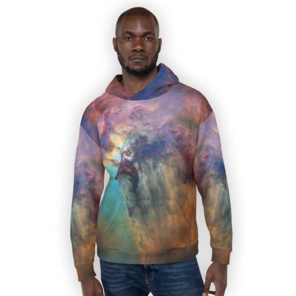 Rainbow Galaxy Hoodie - Galaxy print clothing at Stardust Central