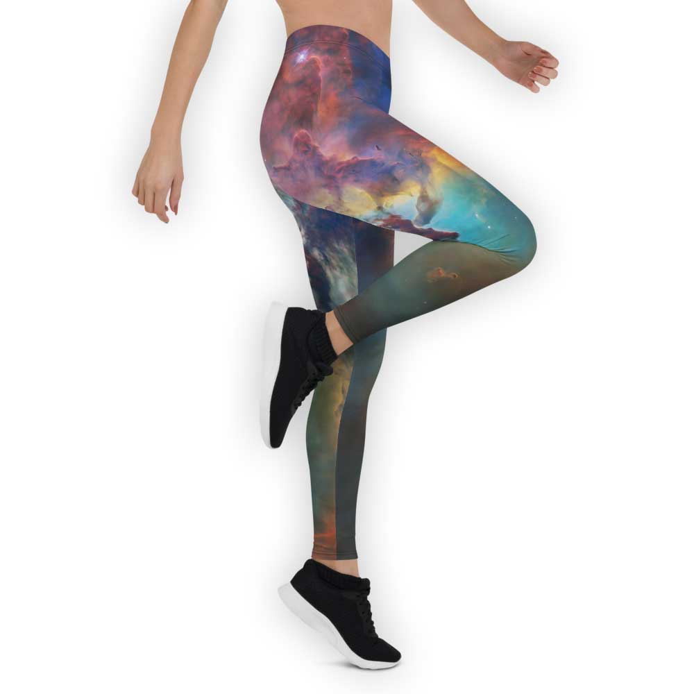 BLACKMILK  WOMENS Galaxy Print Leggings [ Size M or AU 12