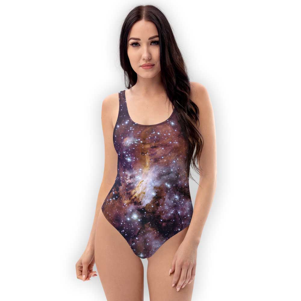 Nebula galaxy swimsuit