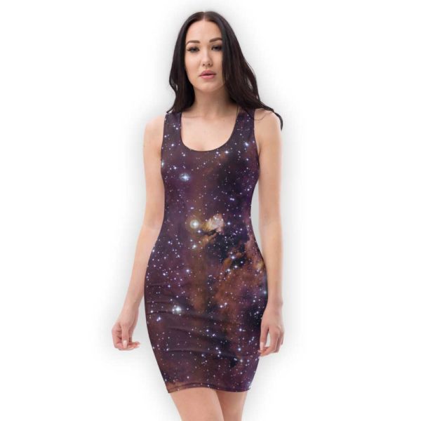 Short galaxy dress